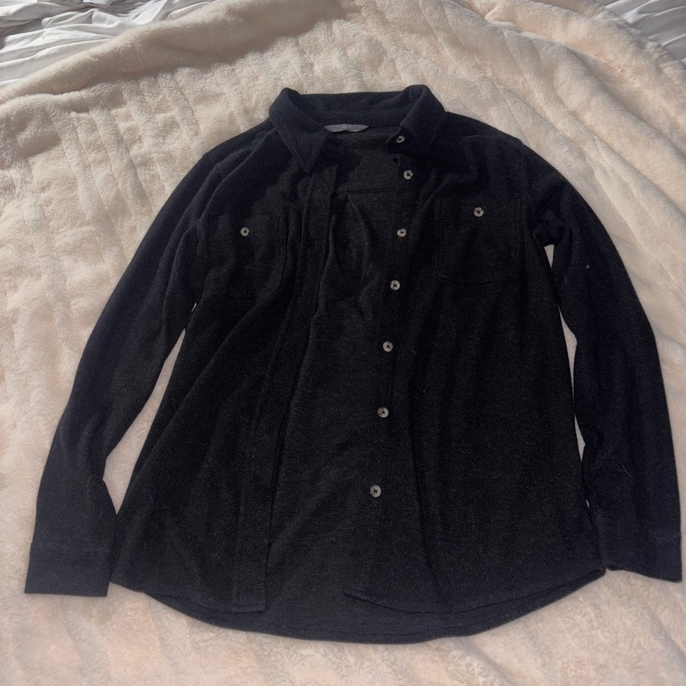 Dark grey Button-Up Shirt